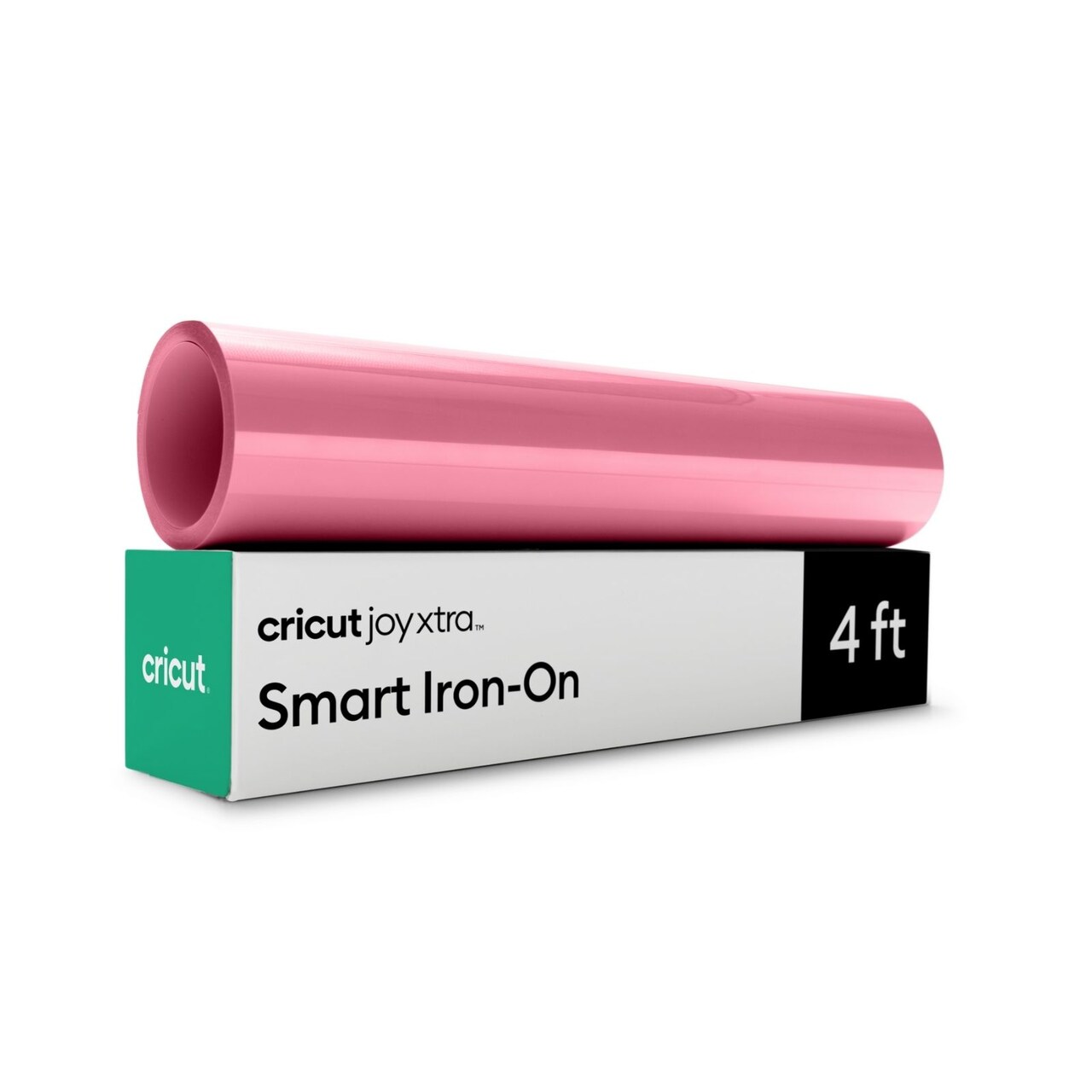 Cricut Joy Xtra Smart Iron On Craft Vinyl, Pink - 9.5 in x 4 ft